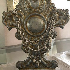 Multi Strand Freshwater Pearl Necklace NWOT